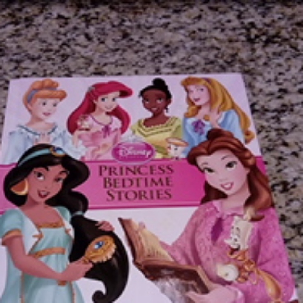 One hard cover book "Princess Bedtime Stories"
